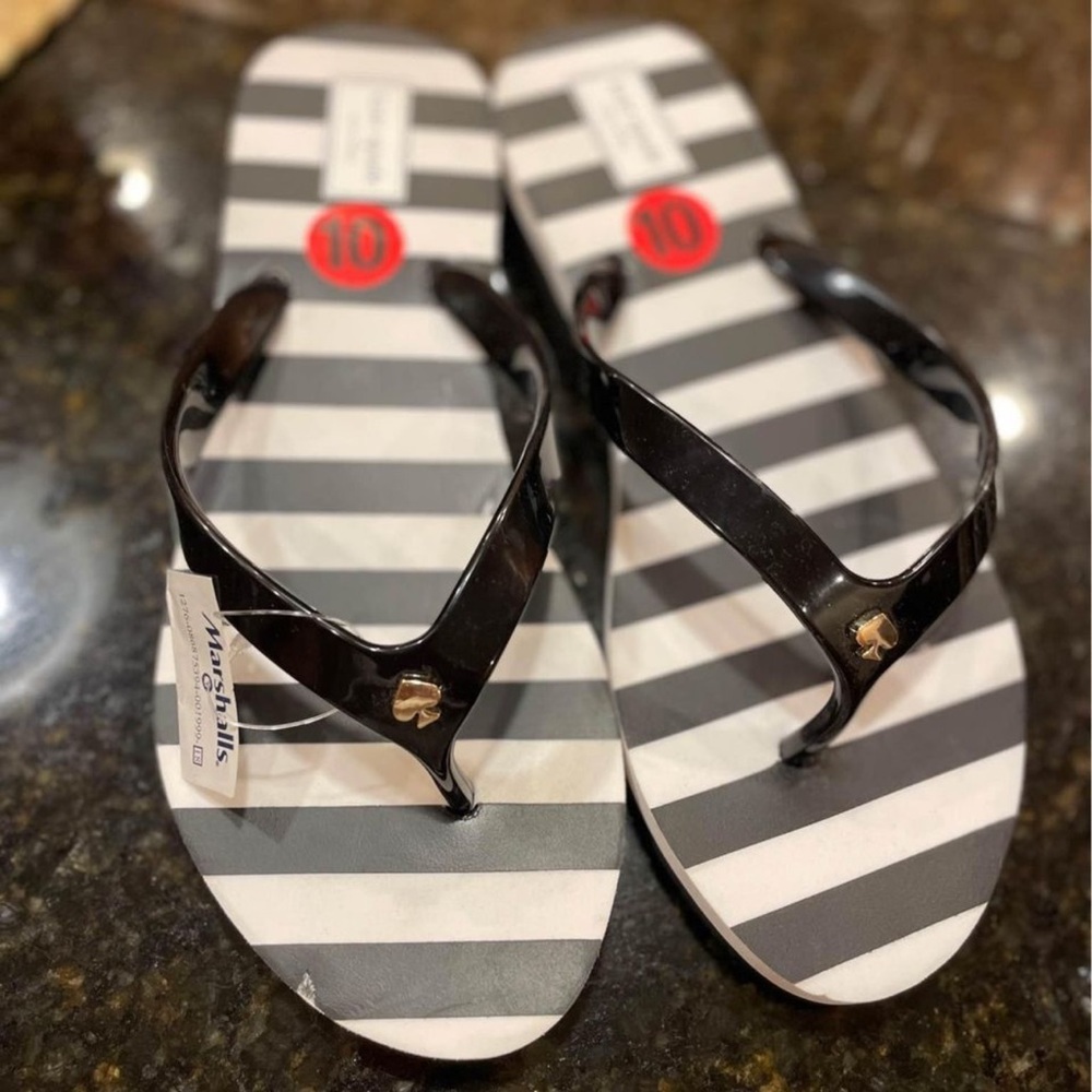Kate Spade Sandal Flip Flops size 10 NWT